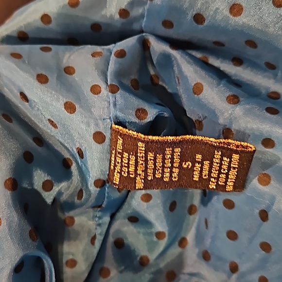 Forever 21 Retro Style Navy Coat size S - Picture 7 of 11